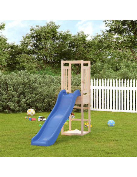 Set da Gioco da Esterno in Legno Massello di Pino
