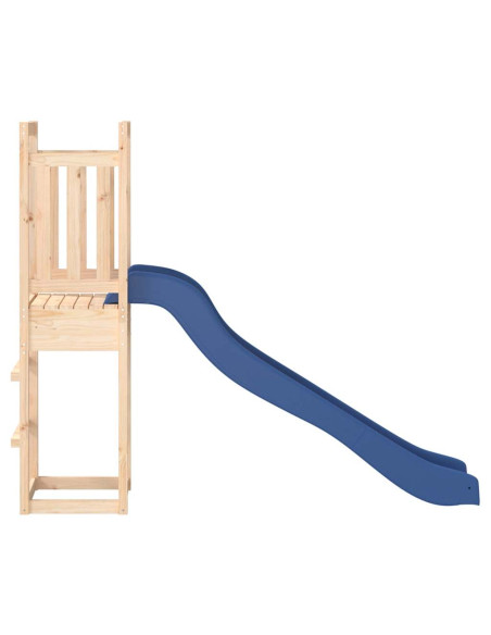 Set da Gioco da Esterno in Legno Massello di Pino