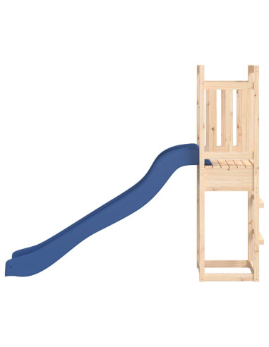 Set da Gioco da Esterno in Legno Massello di Pino