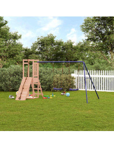 Set da Gioco da Esterno in Legno Massello di Douglas
