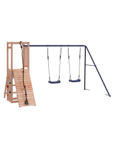 Set da Gioco da Esterno in Legno Massello di Douglas 2