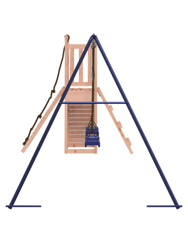 Set da Gioco da Esterno in Legno Massello di Douglas