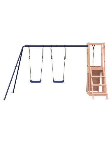 Set da Gioco da Esterno in Legno Massello di Douglas