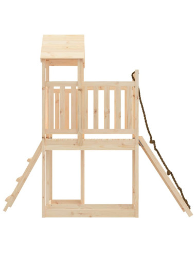 Casetta con Arrampicata inLegno Massello di Pino