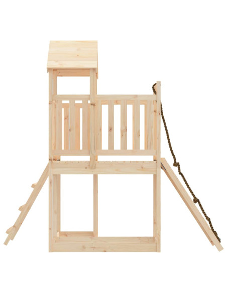 Casetta con Arrampicata inLegno Massello di Pino