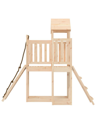 Casetta con Arrampicata inLegno Massello di Pino