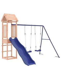 Set da Gioco da Esterno in Legno Massello di Douglas 2