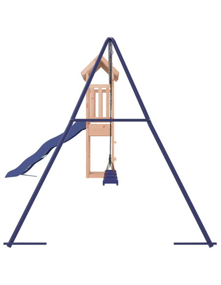 Set da Gioco da Esterno in Legno Massello di Douglas