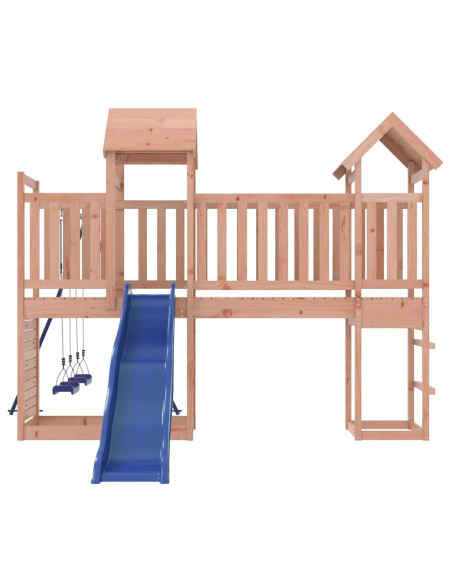 Set da Gioco da Esterno in Legno Massello di Douglas