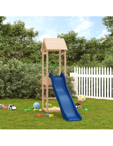 Set da Gioco da Esterno in Legno Massello di Pino