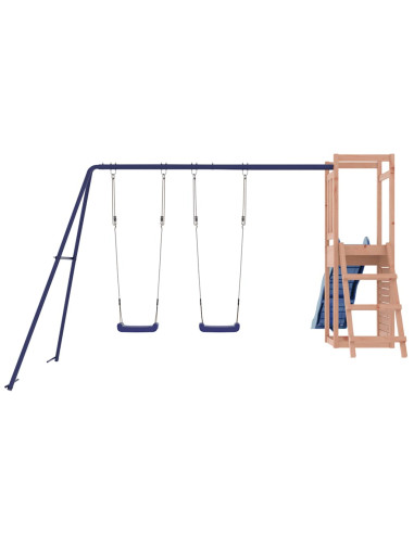 Set da Gioco da Esterno in Legno Massello di Douglas