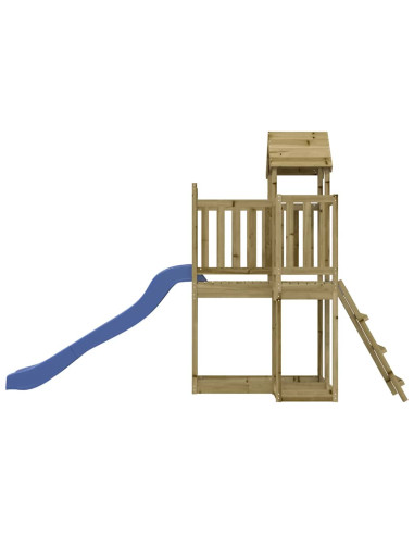 Set da Gioco da Esterno in Legno di Pino Impregnato