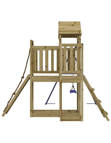 Set da Gioco da Esterno in Legno di Pino Impregnato