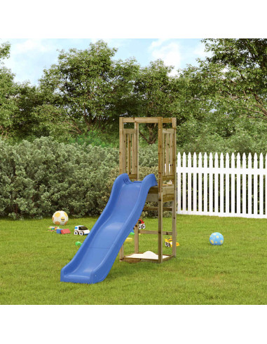 Set da Gioco da Esterno in Legno di Pino Impregnato