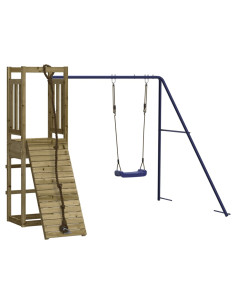 Set da Gioco da Esterno in Legno di Pino Impregnato 2