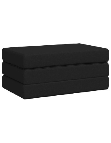 Divano Letto Pieghevole 80 x 67 x 45 cm Nero