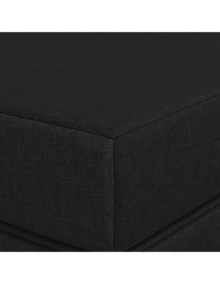 Divano Letto Pieghevole 80 x 67 x 45 cm Nero