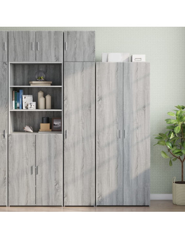 Mobile Sottile Grigio Sonoma 40x42,5x225 cm in Truciolato