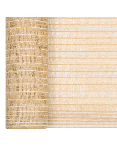 Rete per Privacy Beige 3,6x10 m in HDPE 75 g/m²