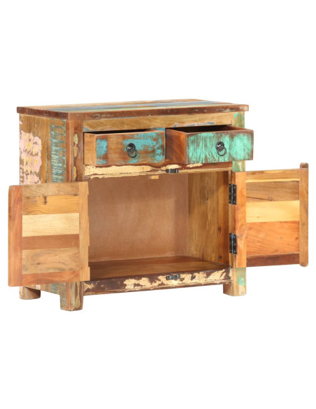 Credenza 70x35x65 cm in Legno Massello di Recupero