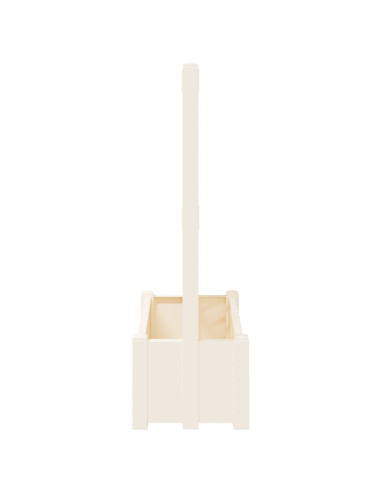 Grande vaso con trellis Bianco 99,5 x 43 x 133,5 PP