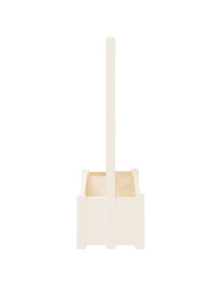Grande vaso con trellis Bianco 99,5 x 43 x 133,5 PP