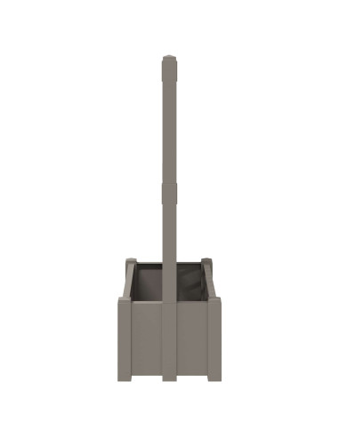 Grande vaso con trellis Grigio 99,5 x 43 x 133,5 PP