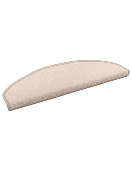 Tappetini per scale autoadesivi Semicircolare 15 pcs Tortora