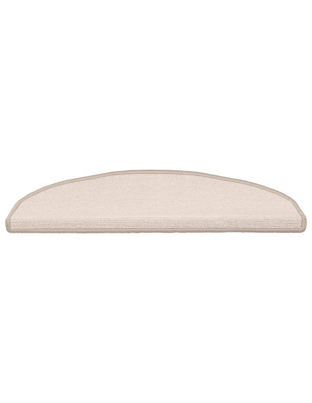 Tappetini per scale autoadesivi Semicircolare 15 pcs Tortora
