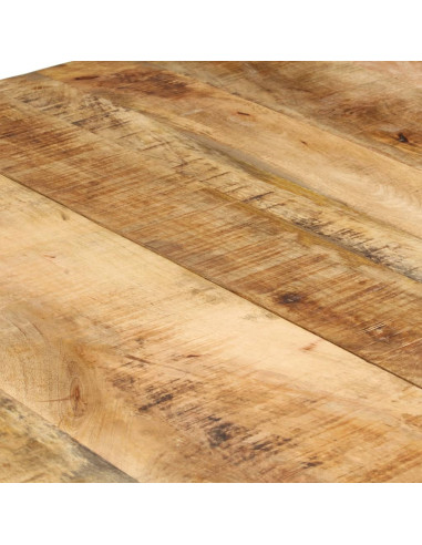Tavolo da Pranzo 200x100x76 cm in Legno di Mango Grezzo
