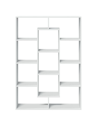 Libreria Bianca 102x29x143 cm in Legno Multistrato