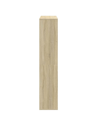 Libreria Rovere Sonoma 102x29x143 cm in Legno Multistrato