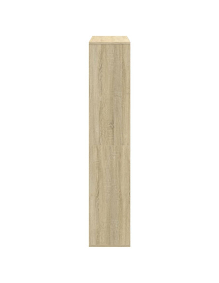 Libreria Rovere Sonoma 102x29x143 cm in Legno Multistrato