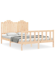 Giroletto senza Materasso 140x200 cm in Legno Massello di Pino 2