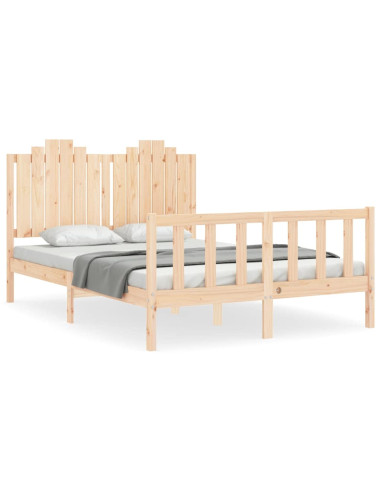 Giroletto senza Materasso 140x200 cm in Legno Massello di Pino