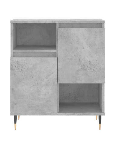 Credenza Grigio Cemento 60x35x70 cm in Legno Multistrato