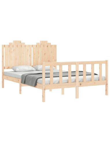 Giroletto senza Materasso 140x200 cm in Legno Massello di Pino