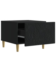 Tavolino da salotto Nero 50 x 49 x 40 cm Legno ingegnerizzato 2
