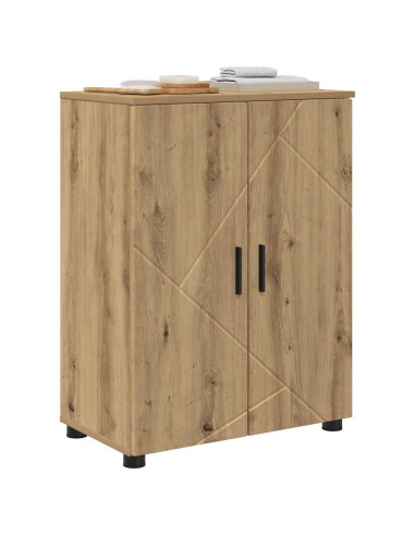 Mobile da Bagno con porta Rovere artigianale 60 x 35 x 80 cm