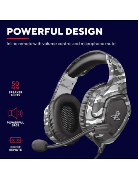 GXT 488 FORZE-G PS4 HEADSET GREY