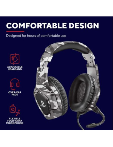 GXT 488 FORZE-G PS4 HEADSET GREY