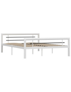 Giroletto Bianco e nero in Metallo 140x200 cm
