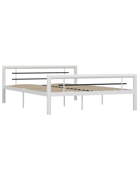 Giroletto Bianco e nero in Metallo 140x200 cm