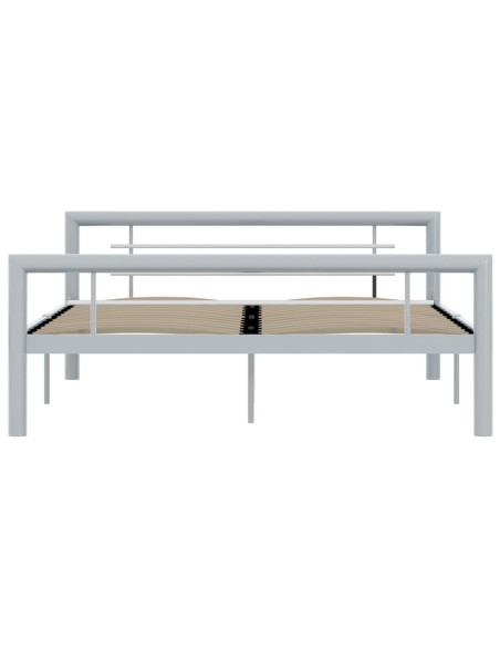 Giroletto Grigio e Bianco in Metallo 120x200 cm