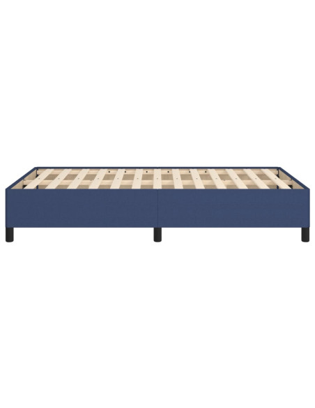 Giroletto senza Materasso Blu 120x200 cm in Tessuto