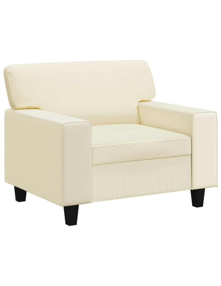 Poltrona Crema 60 cm in Similpelle