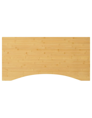 Piano Scrivania 110x55x2,5 cm in Bambù