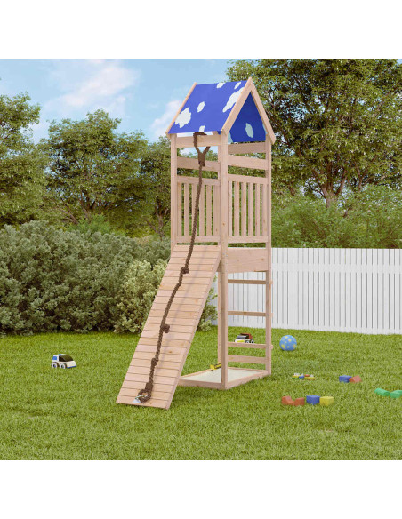 Set da Gioco da Esterno in Legno Massello di Pino