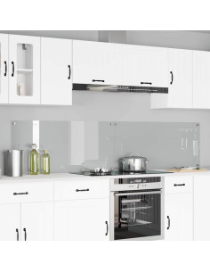 Schienale da cucina 2 pcs Trasparente 110 x 50 cm