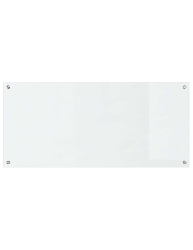 Schienale da cucina 2 pcs Trasparente 110 x 50 cm